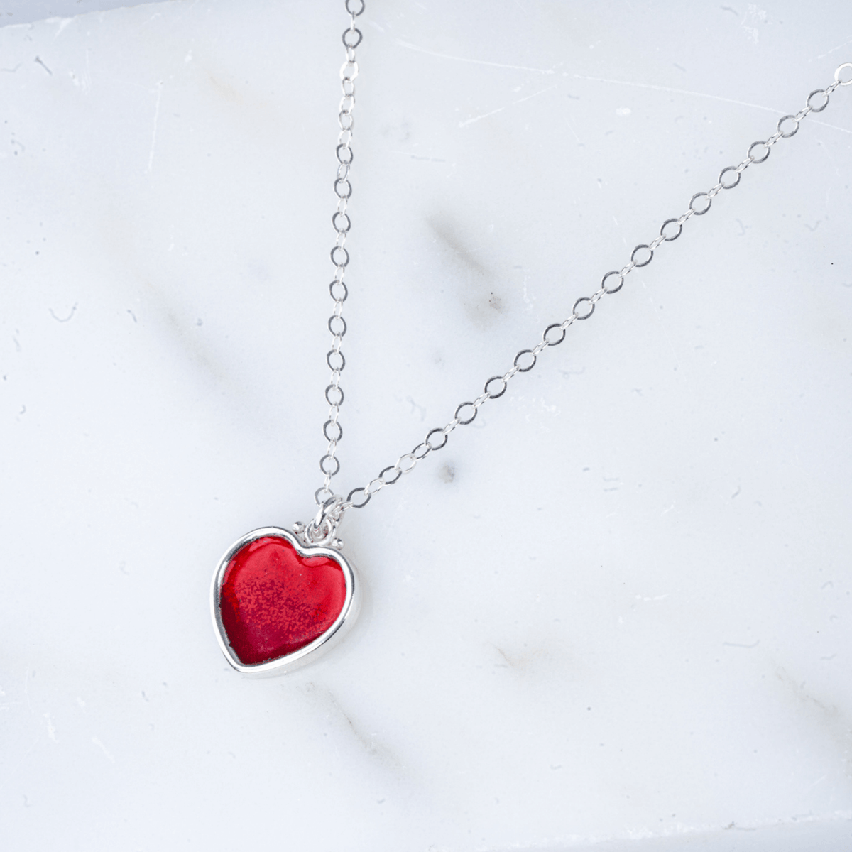 Red Heart Necklace