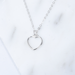 Pure Love Hearts Necklace - Plain