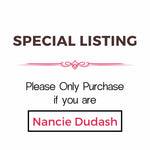 Special Listing for Nancie Dudash - Repair