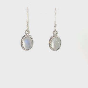 
                
                    Load and play video in Gallery viewer, Moonstone Ria Earrings in video.
                
            