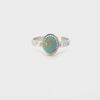 Turquoise Ria ring in silver video.