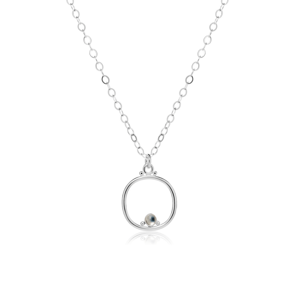 Sunrise Circle Necklace - Medium Size